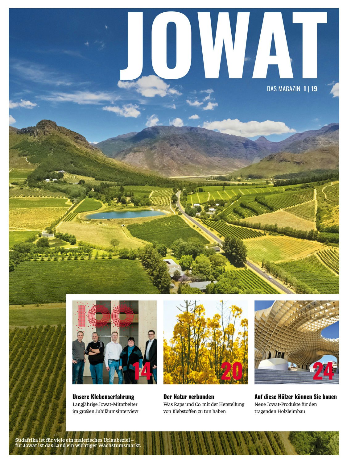 JOWAT - Das Magazin, Ausgabe 1/2019